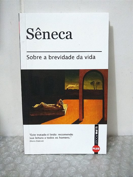 Sobre a Brevidade da Vida - Lúcio Anneo Sêneca - Pocket (marcas e amarelado)