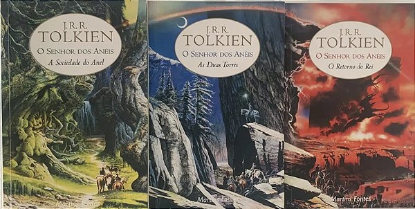 BOX Trilogia O Senhor dos Anéis - J. R. R. Tolkien Martins Fontes