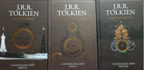 Trilogia O Senhor dos Anéis - J. R. R. Tolkien -  Capa Dura