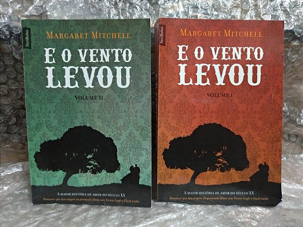 E O Vento Levou - volumes 1 e 2 - Margaret Mitchell