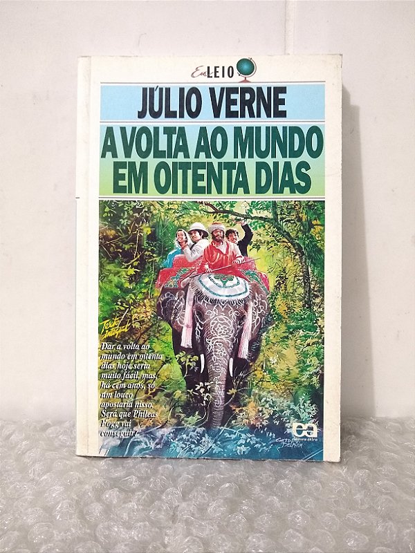 A Volta Ao Mundo Em Oitenta Dias - Júlio Verne - Coleção eu Leio
