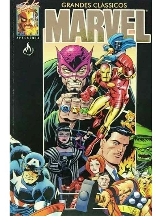 Grandes Clássicos Marvel Volume 1 - Stanlee Mythos (amarelado)