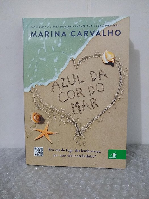 Azul da Cor do Mar - Marina Carvalho - Seboterapia - Livros