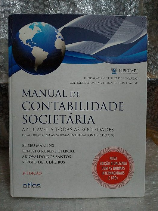 Manual de Contabilidade Societária - Eliseu Martins