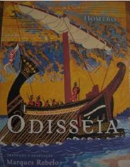 A Odisséia - Homero - Ediouro Adaptação de Marques Rebelo