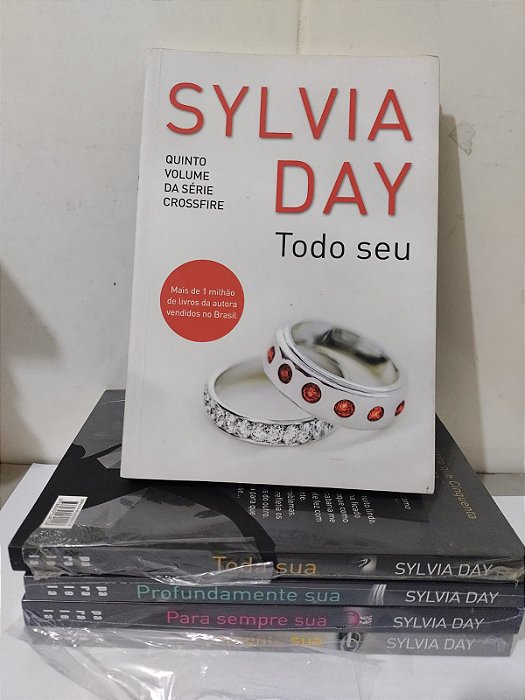 Série Crossfire -  Sylvia Day - C/5 Livros