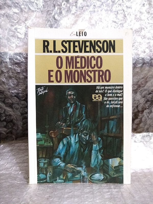 O Médico e o Monstro - R. L. Stevenson - Coleção Eu Leio (marcas e grifos)
