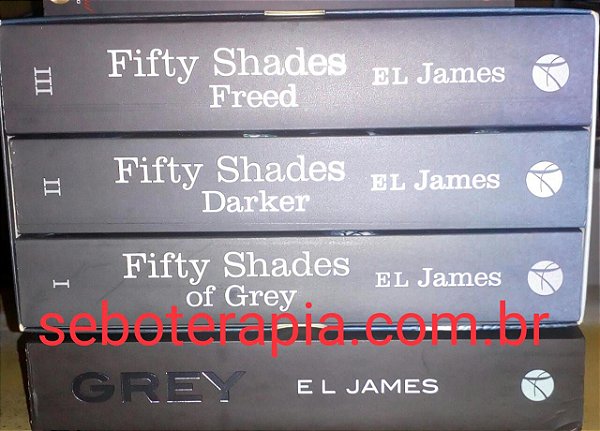 Kit Fifty Shades of Grey - 4 livros