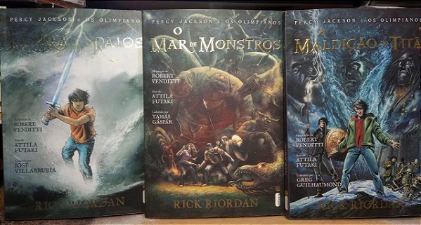 Trilogia Percy Jackson e os Olimpianos - Graphic Novel
