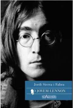 O Jovem Lennon - Jordi Sierra i Fabra (marcas na capa)