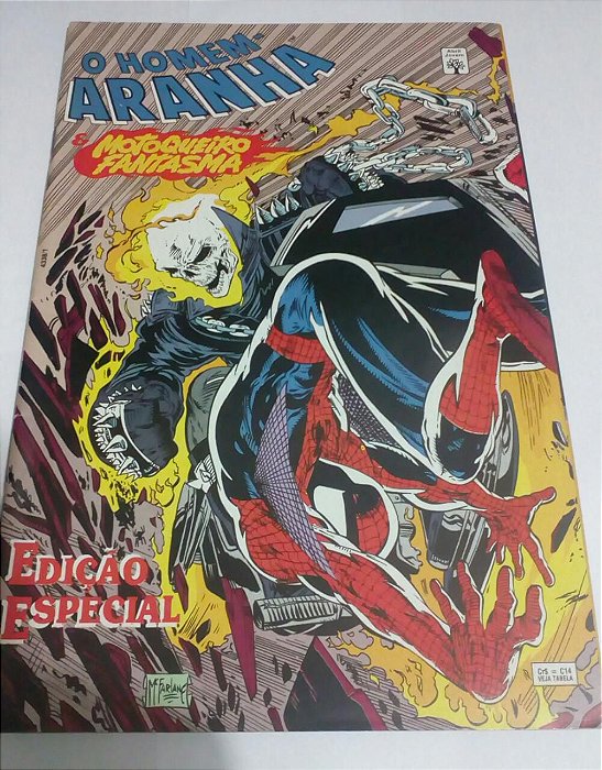 O Homem-Aranha e o Motoqueiro Fantasma Edição especial