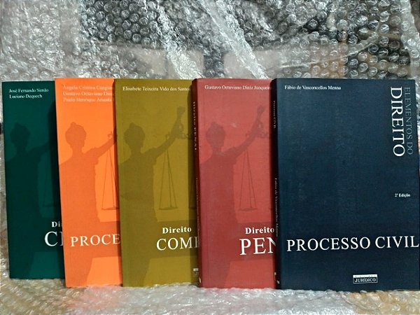 Coleção Elementos do Direito - C/5 Livros
