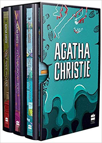 Box Agatha Christie - 3 volumes - Poirot perde uma cliente, A extravagância do morto, Cai o pano