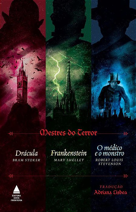 Box mestres do terror - Drácula Frankenstein O médico e o montro