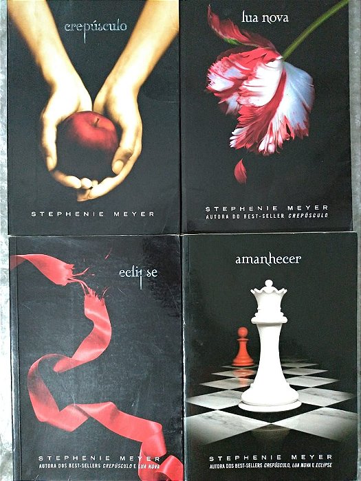 Box Coleção Crepúsculo C/4 Volumes - Stephenie Meyer - Lacrado