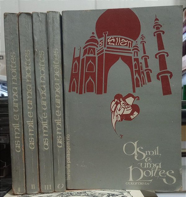 Kit - As Mil e uma noites - 5 Volumes
