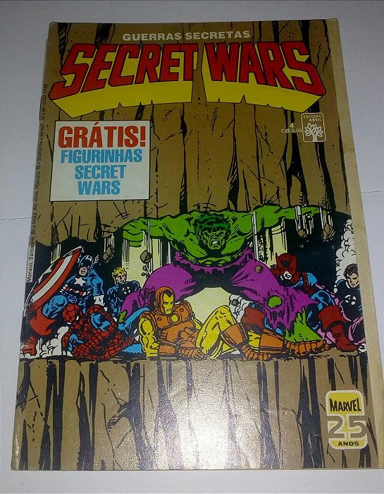 Guerras Secretas - Secret Wars 4 - Marvel - Abril