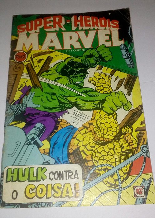 Super-Heróis Marvel 2 - Hulk contra o Coisa RGE