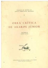 Obra Crítica de Araripe Júnior Vol. 2 (marcas)