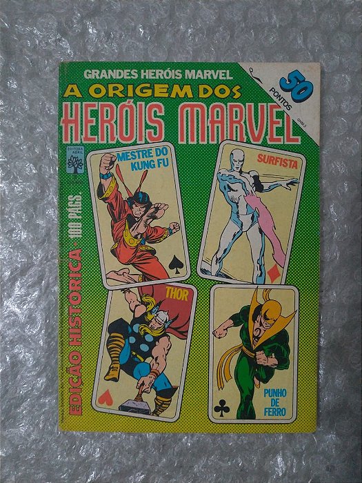 Grandes Heróis da Marvel Nº3 - A Origem dos Heróis Marvel