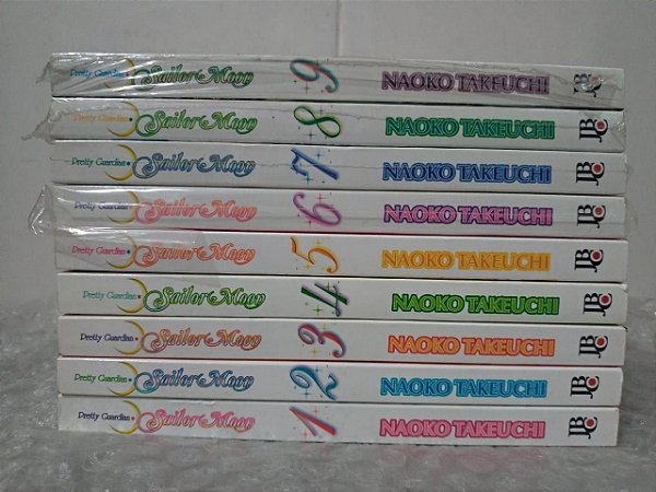 Coleção Mangás Sailor Moon -  Naoko Takeuchi C/9 volumes