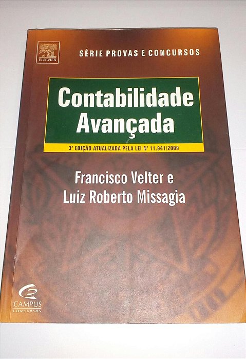 Contabilidade avançada - Francisco Velter