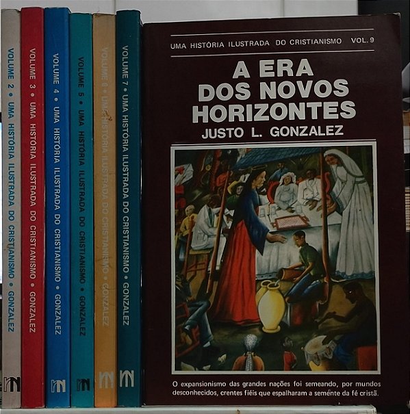 Kit Uma história ilustrada do Cristianismo - 7 Volumes - Justo L. Gonzales