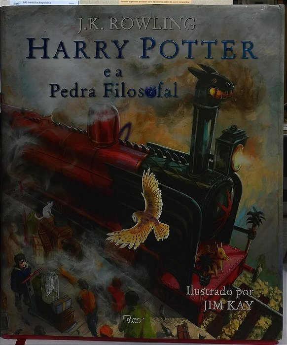 Harry Potter e a Pedra Filosofal - Ilustrado - J. K. Rowling