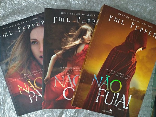 Trilogia Não Pare! - Fml Pepper C/3 livros - Box