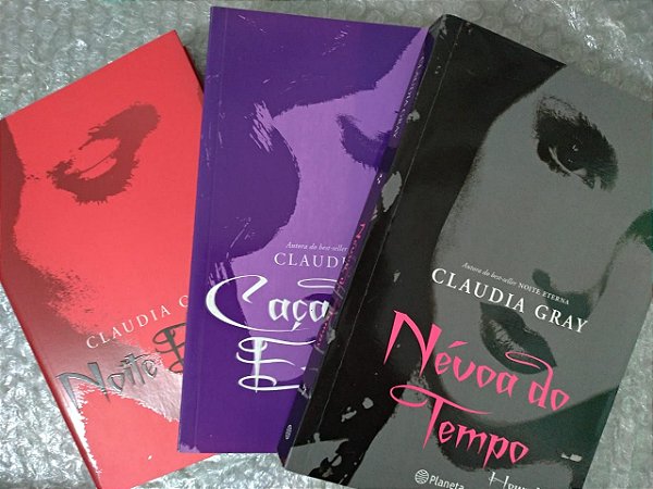 Coleção Noite Eterna - Claudia Gray C/3 Livros
