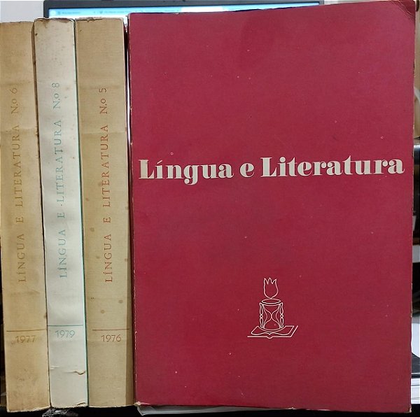 kit 4 volumes Língua e literatura Revista do departamento de letras USP