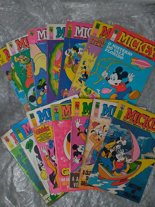 Coleção Mickey Revista Mensa de Walt Disney - C/14 volumes