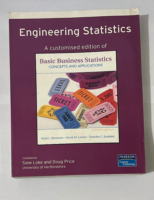 Engineering Statistics - Mark L. Bereson, David M. Levine, Timothy C. Krehbiel (inglês)