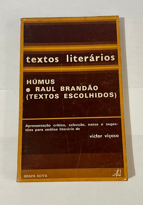 Húmus (Textos Escolhidos) - Raul Brandão