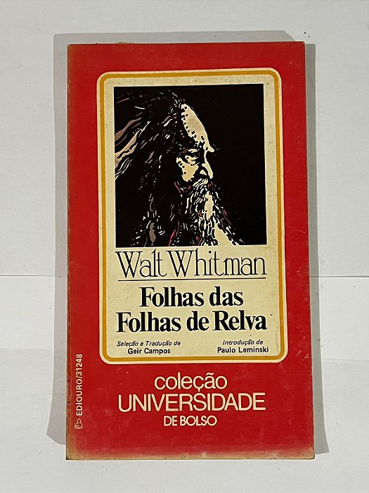Folhas das folhas de relva – Walt Whitman