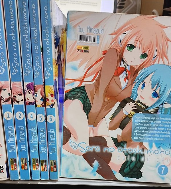 Sora no Otoshimono Caiu do Céu - Kit 6 Volumes - Mangás