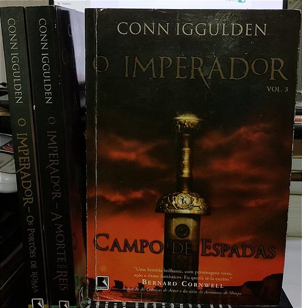 Kit O Imperador - 1 2 e 3 - Conn Iggulden (marcas)