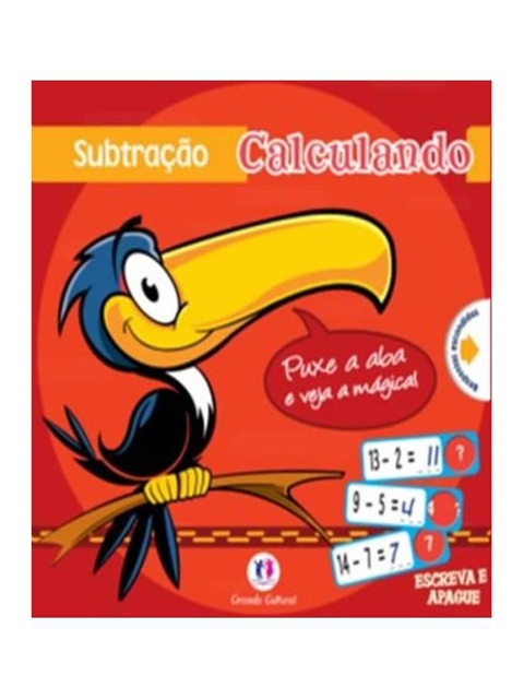 Subtracao - calculando Ciranda Cultural - Abas escondidas