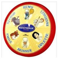 Ratatouille. Livro-queijo - Caixa Redonda