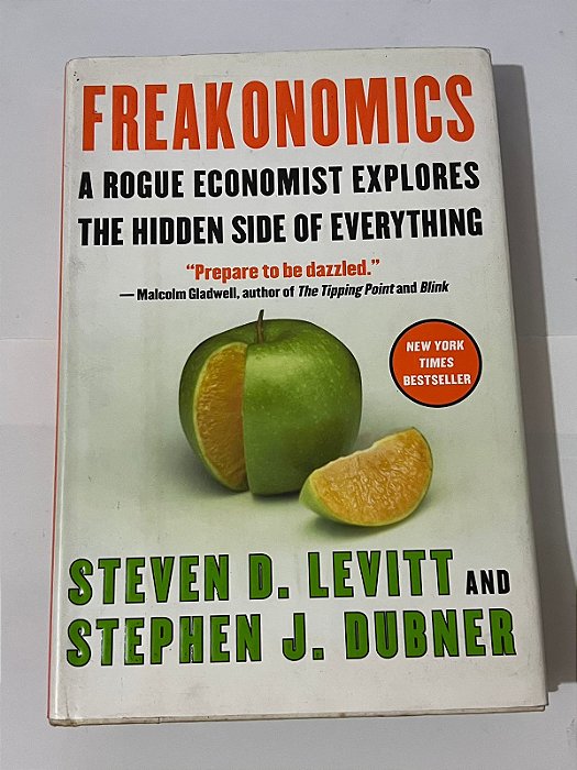 Freakonomics – Steven D. Levitt, Stephen J. Dubner (inglês)