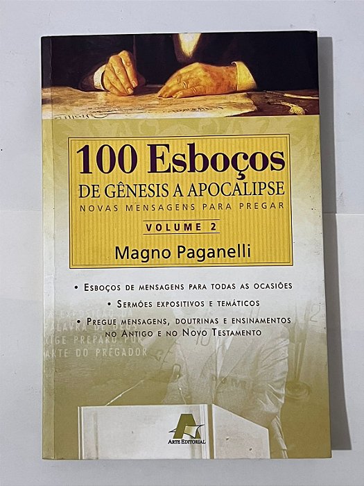 100 esboços de Gênesis a Apocalipse (Volume 2) - Magno Paganelli
