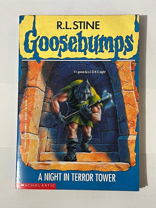 Goosebumps #27: A night in terror tower - R.L. Stine (inglês)