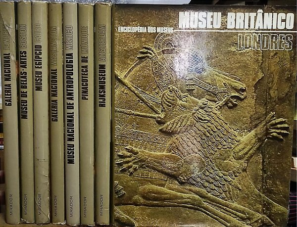 Kit Enciclopédia dos museus - 8 Volumes - Mirador