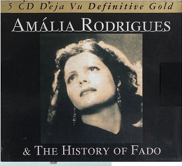 Amália Rodrigues – Amália Rodrigues & The History Of Fado - 5 CD's Original - Importado