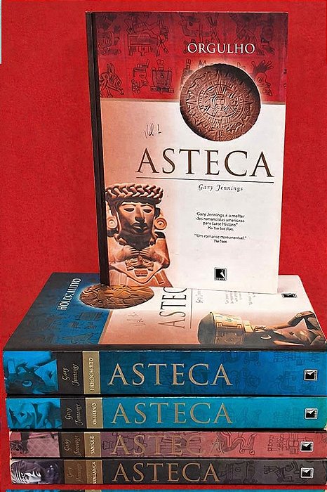 Coleção Asteca 5 Volumes - Gary Jennings