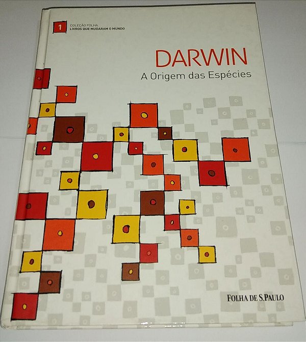 A origem das espécies - Darwin - Coleção Folha 1 - Livros que mudaram o mundo