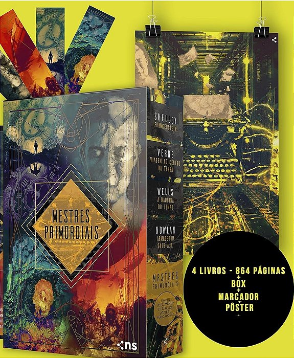 Box mestres primordiais - 4 Volumes