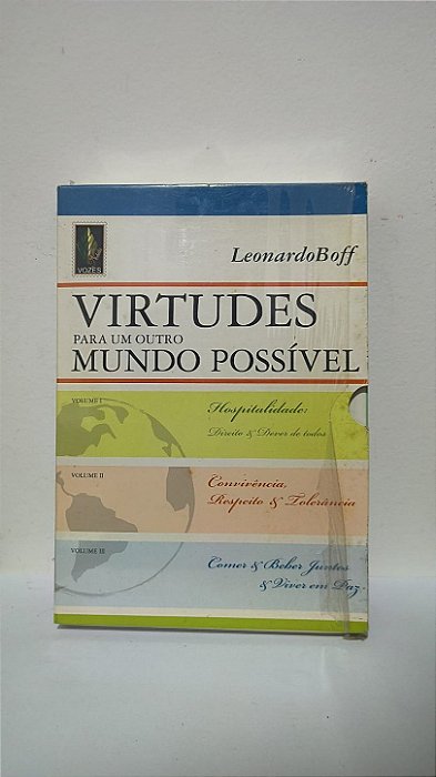 Virtudes para um Outro Mundo Possível 3 volumes - Leonardo Boff