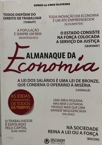 Almanaque da Economia - Dimas da Cruz Oliveira