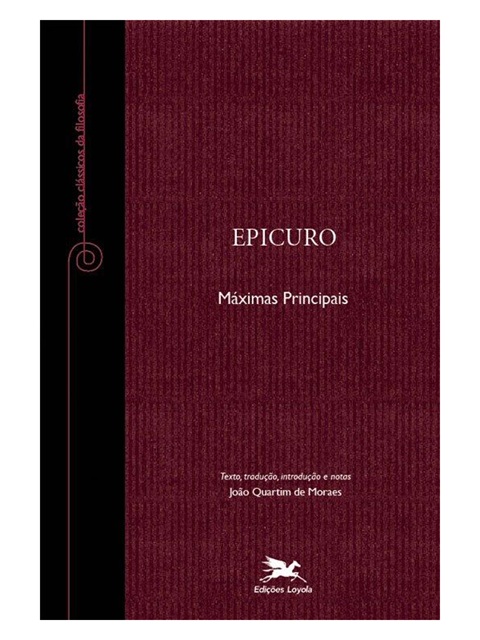 Máximas principais - Epicuro